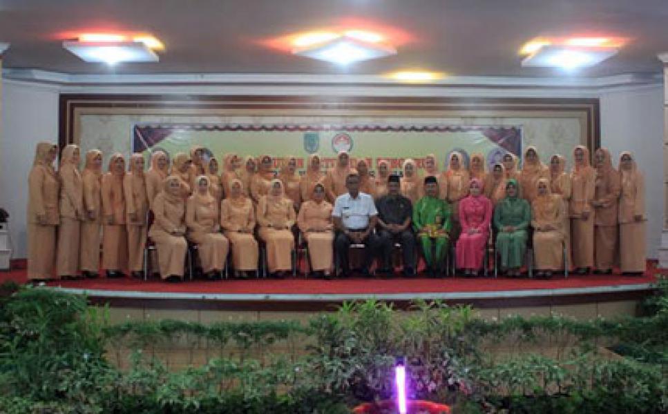 Pengurus Dharma Wanita Rohil Dikukuhkan