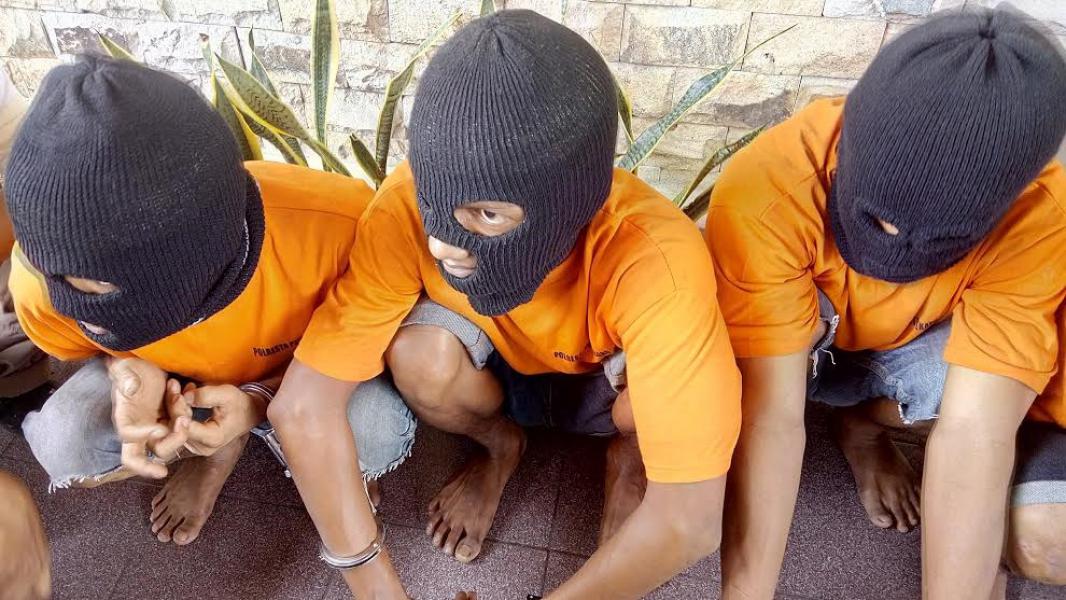 Polresta Pekanbaru Bekuk Tiga Pelaku Curanmor