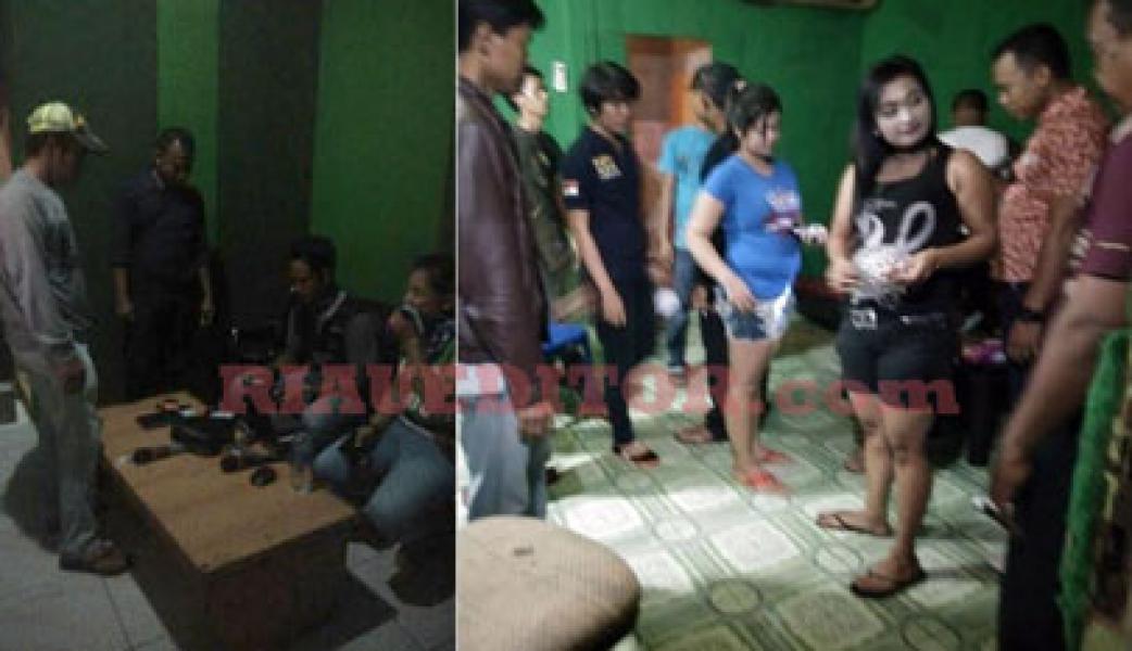 Polsek Bangko Razia Sejumlah Tempat Hiburan Malam di Bagan Siapiapi