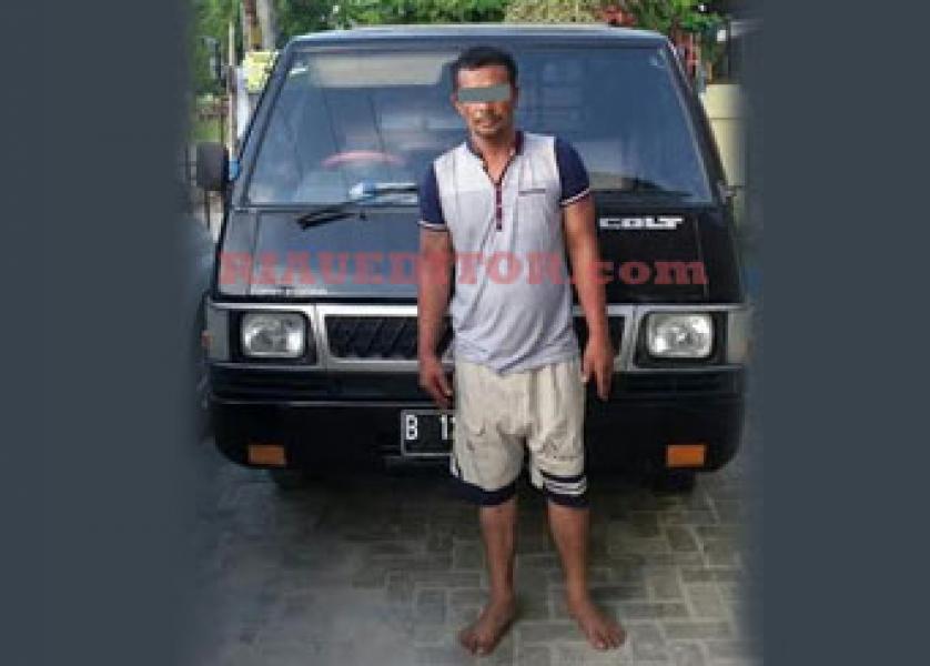 Polsek Tenayan Raya Tangkap Pelaku Pencurian Mobil Pick Up