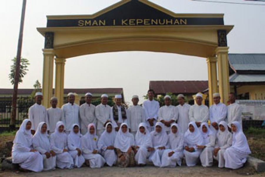 SMA Negeri 1 Kepenuhan Turut Berpartisipasi di MTQ Kecamatan