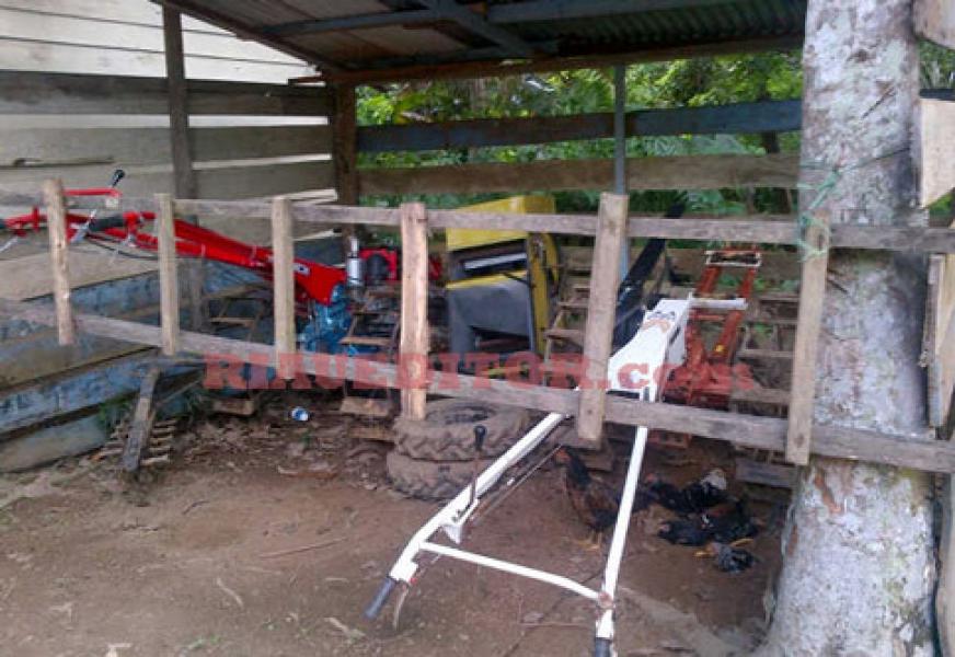 Sebut Perintah Kades, di Inhu Hand Tractor Bantuan APBN Diubah Jadi Mesin Pompong