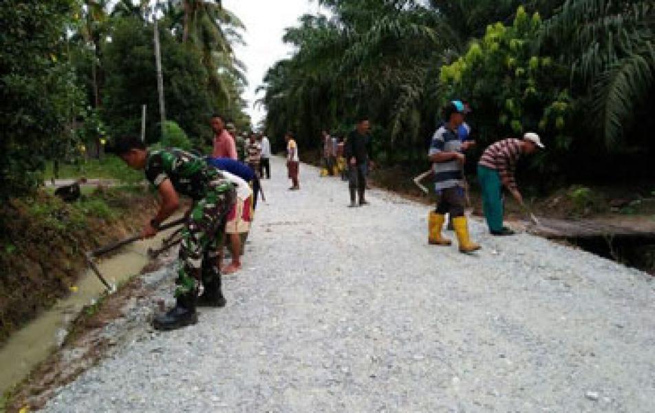 TMMD Ke 96 Kodim 0320/Dumai Akhirnya Jawab Harapan Masyarakat Tanjung Penyebal