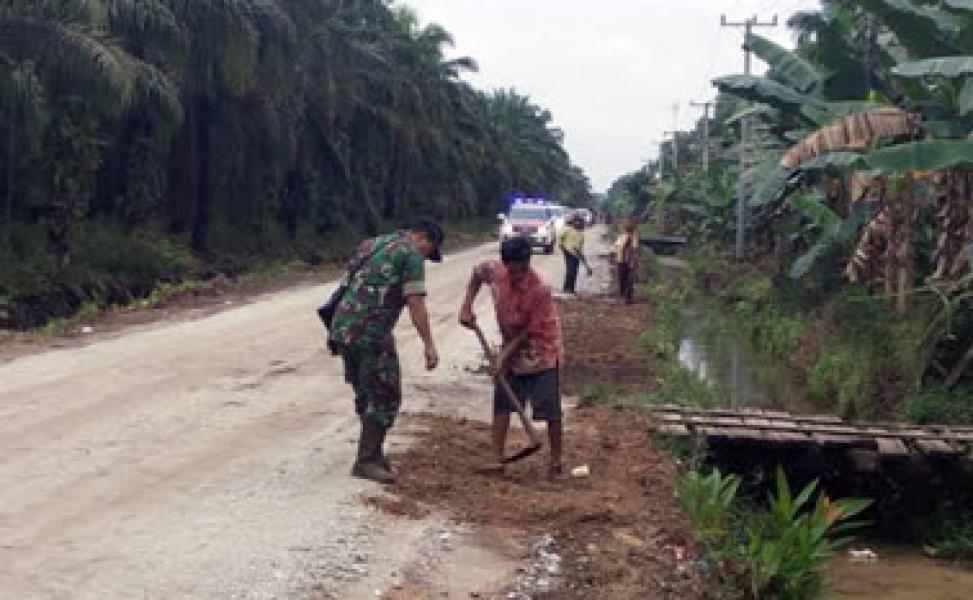 TMMD Ke 96 Kodim 0320/Dumai Sudah Terealisasi 92 Persen