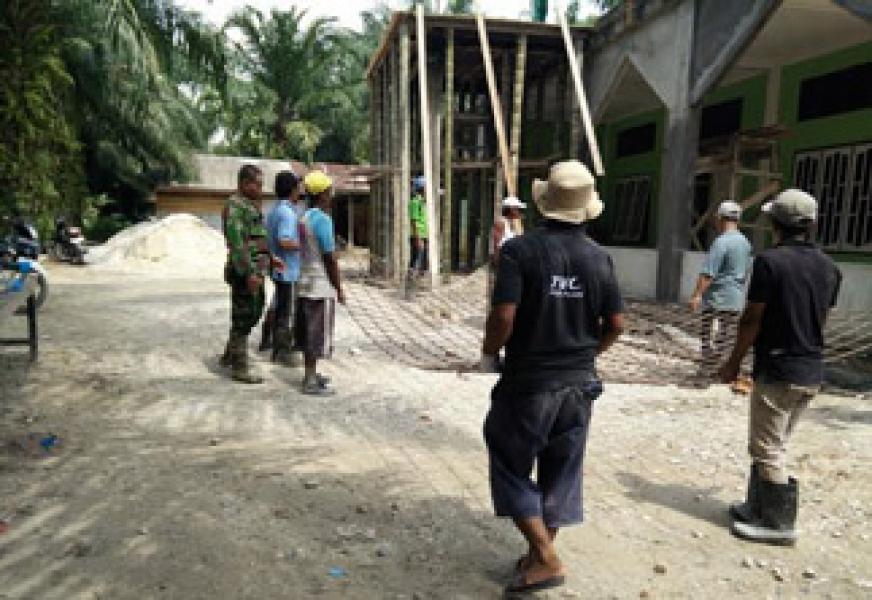TMMD Kodim 0320/Dumai Jalin Persaudaraan Antara TNI Dengan Rakyat