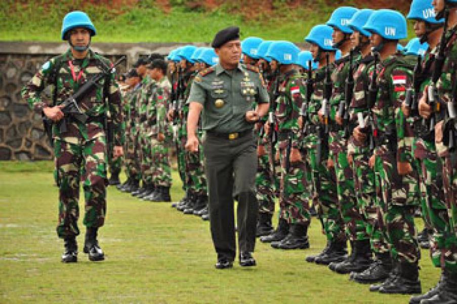 TNI Siapkan Satgas Kizi TNI Konga XXXVII-C ke Afrika  