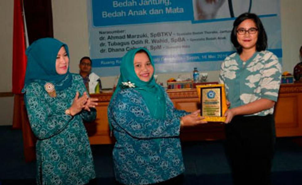 TP-PKK Bengkalis Bekerjasama Dengan Eka Hospital Taja Seminar Awam Kesehatan