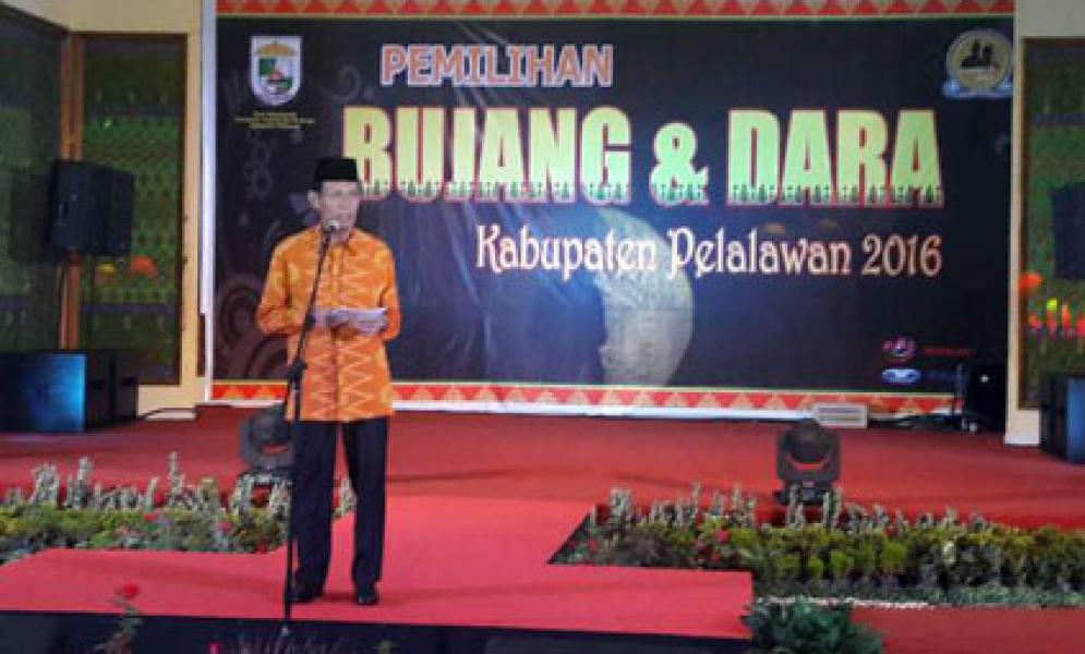 Wabup Minta Bujang Dara Pelalawan Bisa Berperan Promosikan Objek Wisata
