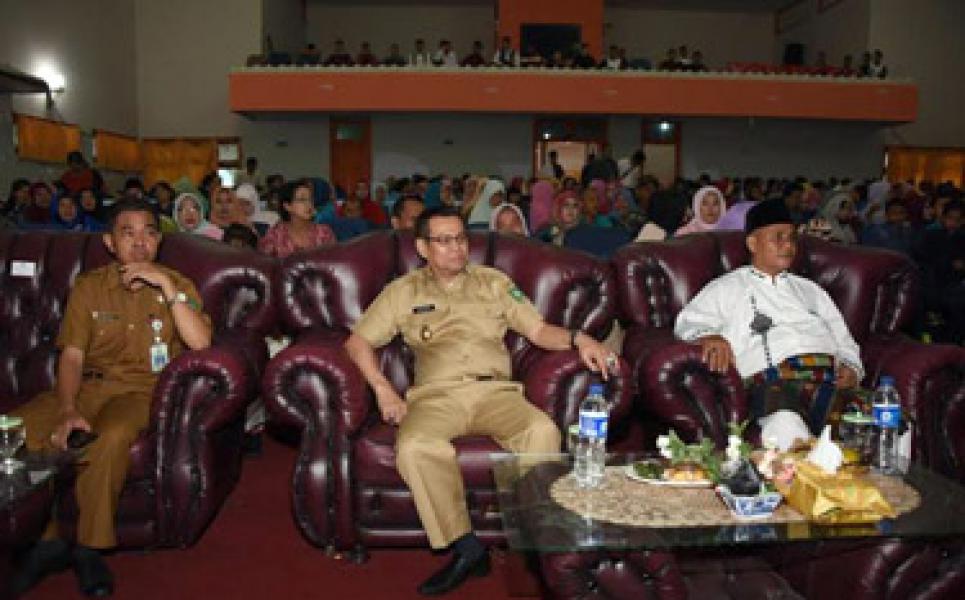 Wabup Muhammad Hadiri Perpisahan Siswa SMPN 1 Bengkalis