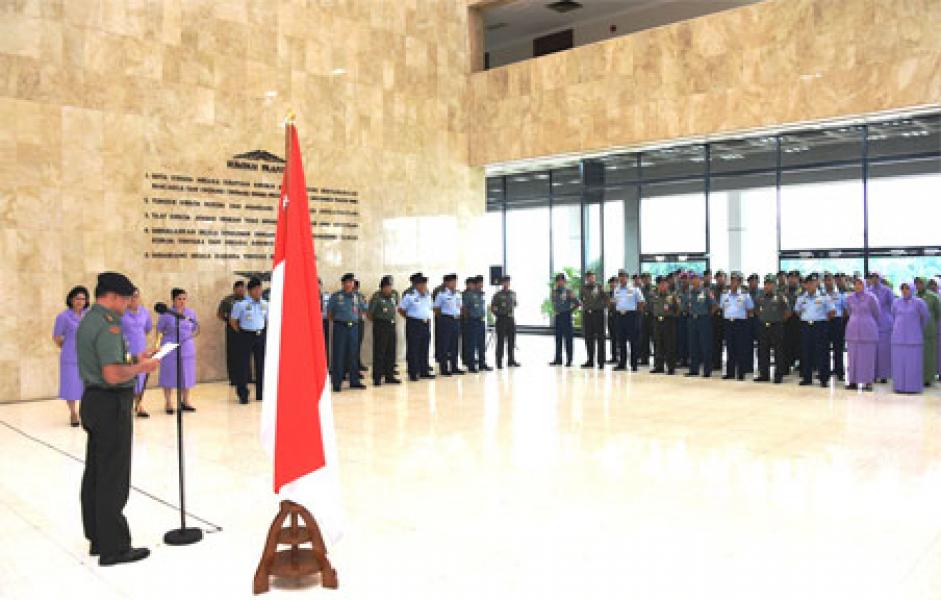 45 Pati Naik Pangkat, Panglima TNI: Jaga Integritas dan Reputasi Kinerja