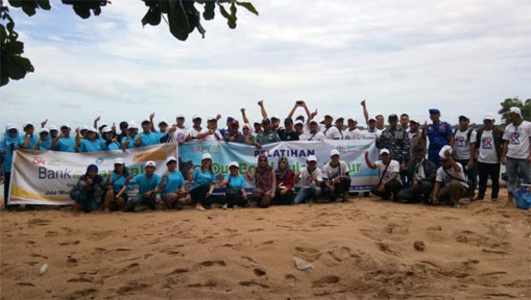 BPR dan BPRS se Riau Out Bond ke Pulau Jemur