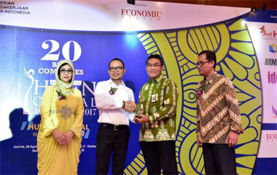 Bank Riau Kepri Raih the 2nd The Best BUMD Pada IHCA Award III 2017
