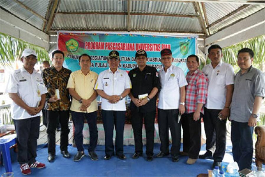 Bupati HM Wardan Buka Kegiatan Penelitian Dan Pengabdian Pasca Sarjana Universitas Riau 