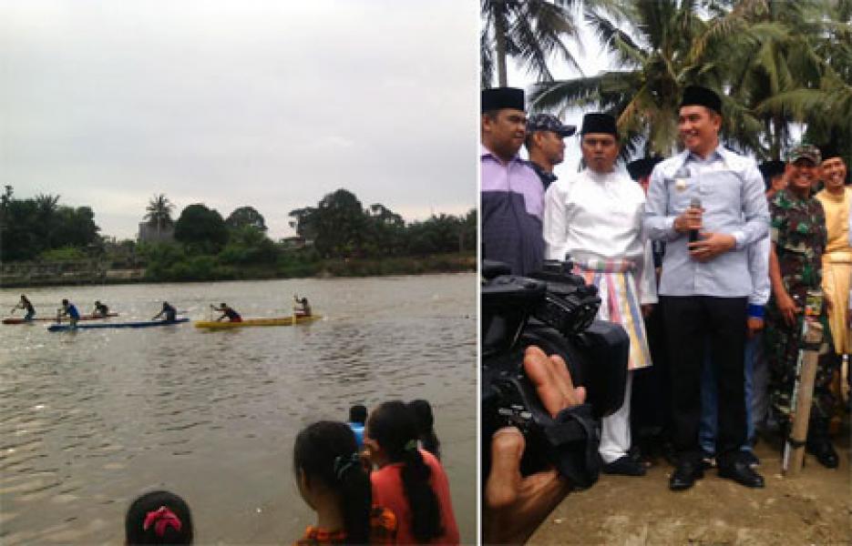 Bupati Rohul Potang Bolimau Cono di Ujung Batu