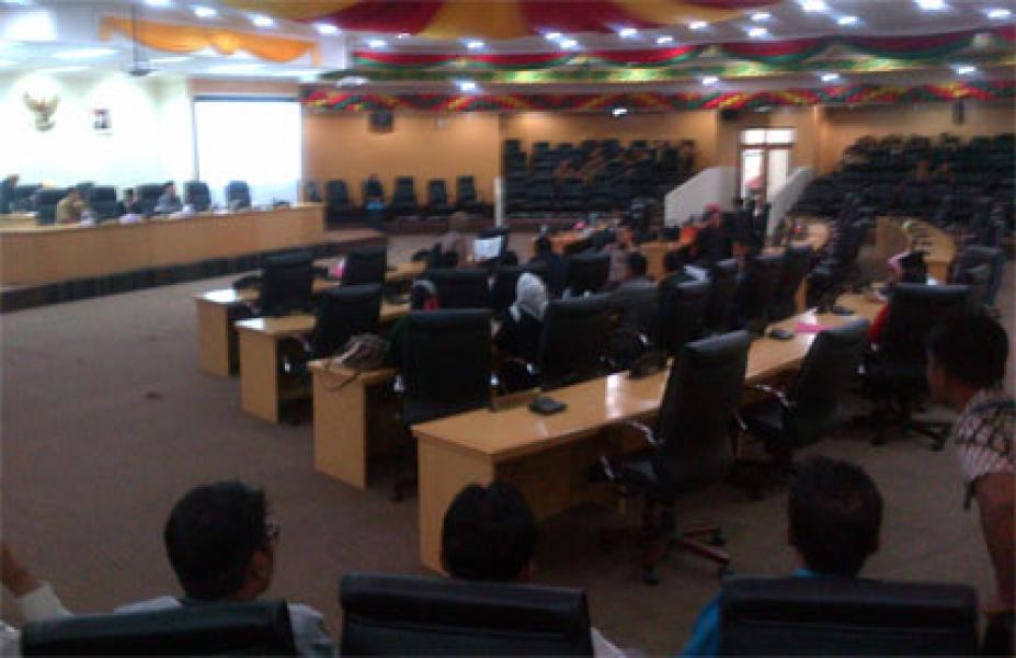 Kehadiran OPD Minim, Sidang Paripurna DPRD Kampar Diskor