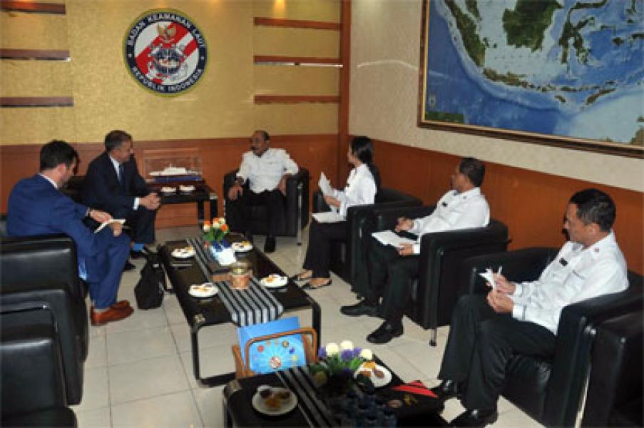 Kepala Bakamla RI Terima Kunjungan Delegasi dari Perancis