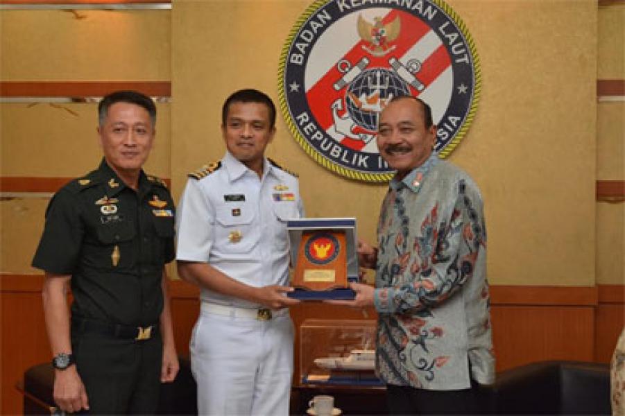 Kepala Bakamla RI Terima Kunjungan dari Royal Thai Embassy