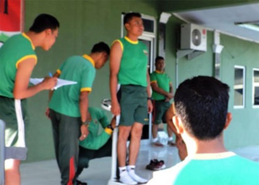 Kodim 0314/Inhil Laksanakan Pembinaan Satuan Dan Pemeliharaan Kemampuan Prajuritnya