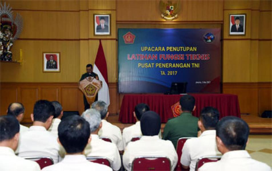 Latihan Fungsi Teknis Tingkatkan SDM Personel Puspen TNI