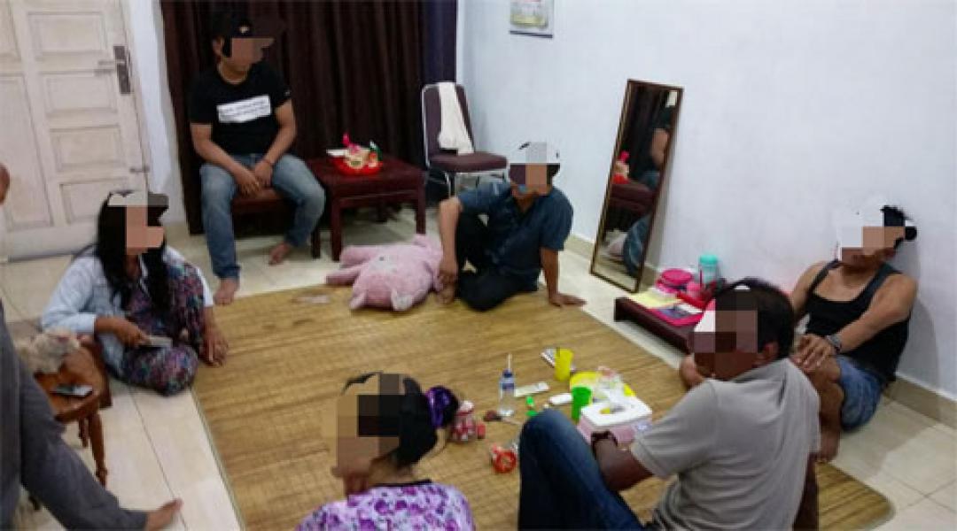 Pesta Sabu di Perumahan Permata Andalan II, 5 Warga Diciduk Polisi 