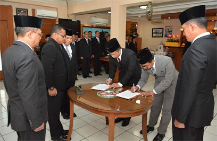 Sestama Bakamla RI Lantik 11 Pejabat Eselon III dan IV
