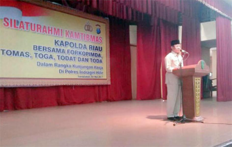 Silaturahmi Kamtibmas, Bupati Wardan: Bersama Ciptakan Kondusifitas Daerah