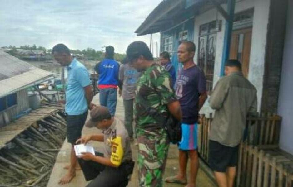 Tiga Rumah di Indragiri Hilir Terkena Tanah Longsor
