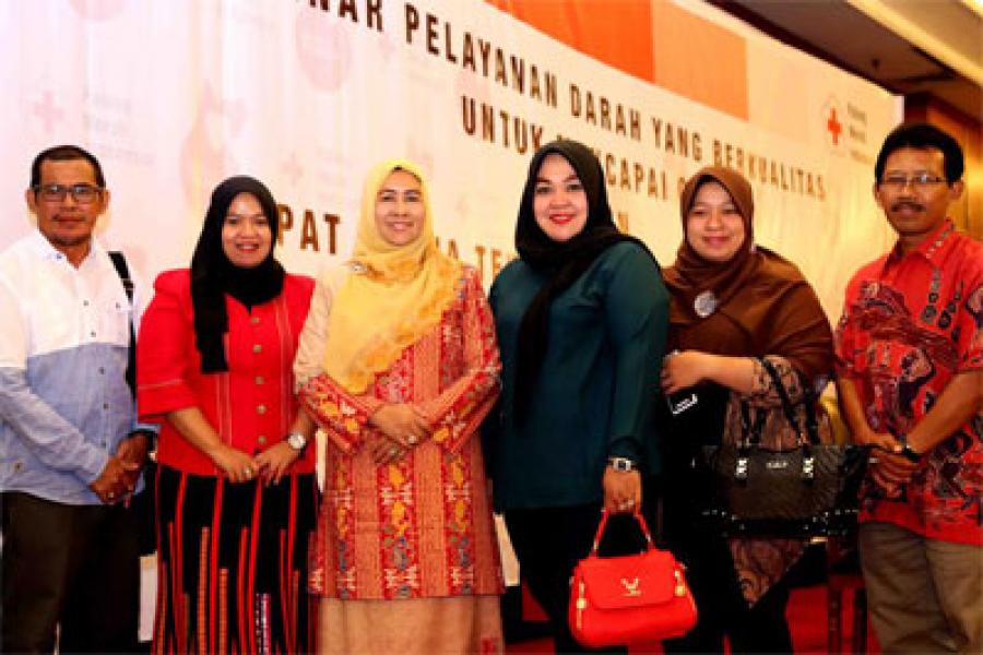 Zulaikha Wardan Hadiri Seminar Yang Digelar PMI Pusat