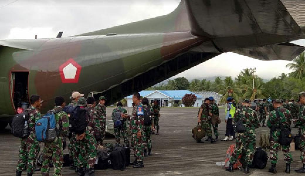 1.620 Personel Pendukung Latihan PPRC TNI 2018 Berangkat Ke Daerah Latihan