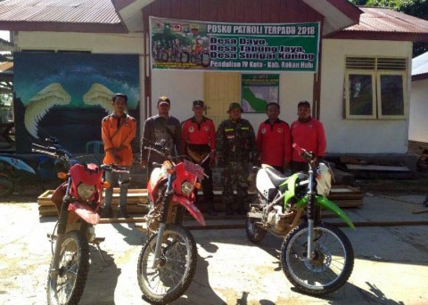 Babinsa Koramil 08 /Tandun Gelar Patroli Terpadu