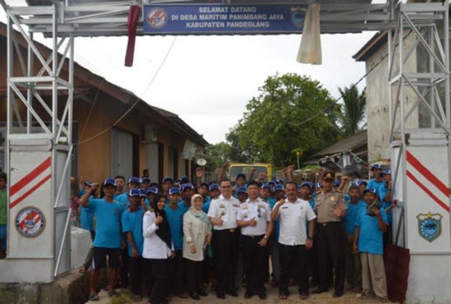 Bakamla Resmikan Desa Maritim di Pandeglang