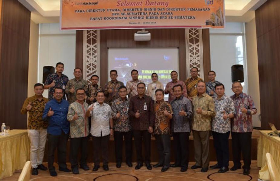 Bank Riau Kepri Koordinir Rakor Bisnis BPD se Sumatera