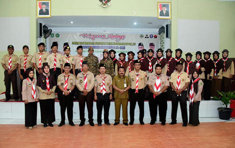 Bupati Bengkalis Lepas 24 Peserta PW PTKN ke-XIV tahun 2018