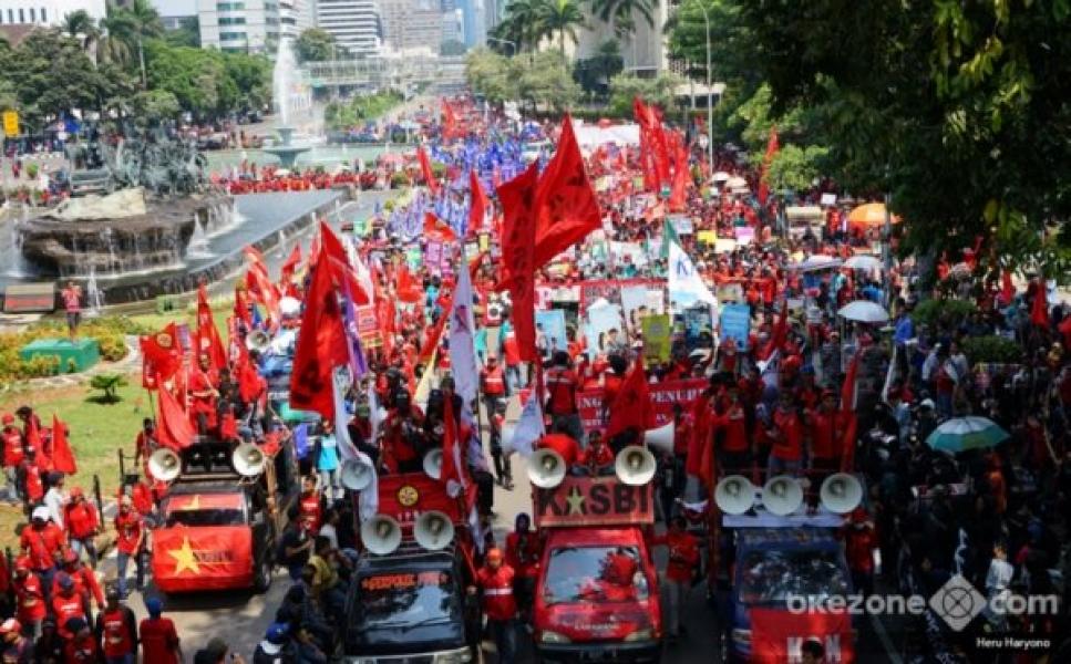 Euforia May Day 2018 di Tengah Isu Gempuran Tenaga Kerja Asing