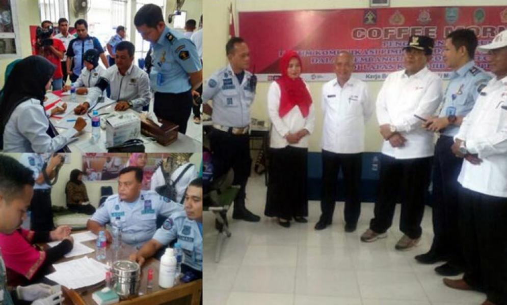 Hari Bakti Permasyarakatan ke-54, Bupati Sukiman Apresiasi Aksi Donor Darah Lapas dan PWI Rohul
