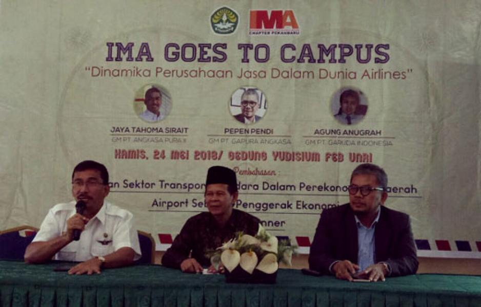 IMA Chapter Pekanbaru Gelar Goes to Campus di FEB Unri