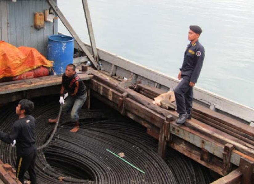 Kabel Optik Tangkapan Bakamla Ternyata Mencapai 12 Ton