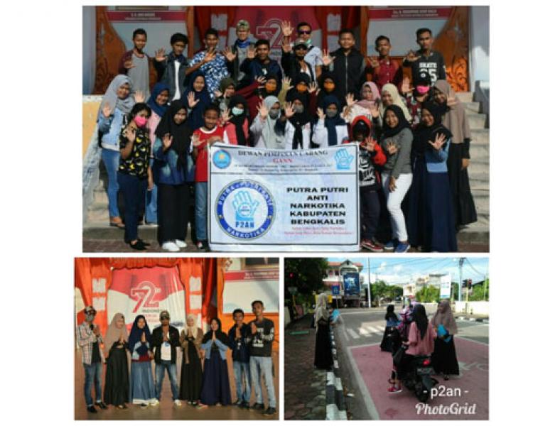 P2AN GANN Kabupaten Bengkalis Bagi-Bagi Jadwal Imsakiyah Ramadhan 1439 H