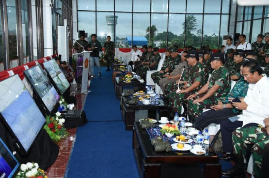 Panglima TNI Menyaksikan Latihan PPRC TNI 2018