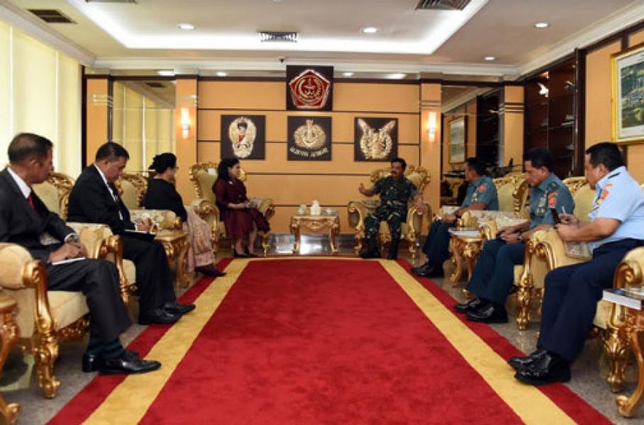 Panglima TNI Terima Audiensi Ketua Umum Pinhantanas