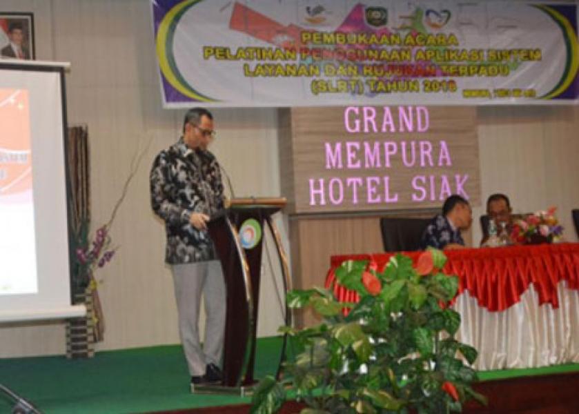 Pemkab Siak Tingkatkan Kapasitas SDM SLRT