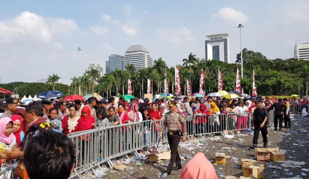 Perkara Pembagian Sembako di Monas dan Bantahan Pemprov DKI
