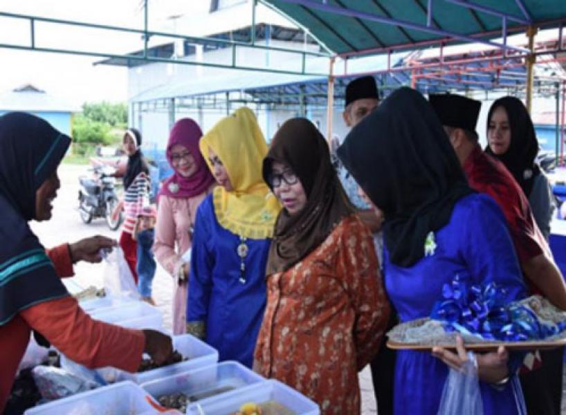 Ratusan Pedagang Ramaikan Pasar Ramadan 1439 H
