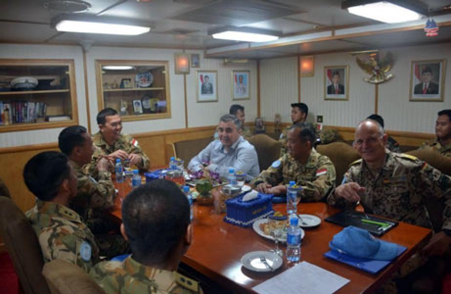 Satgas MTF TNI Laksanakan Contingen Owned Equipment Inspection