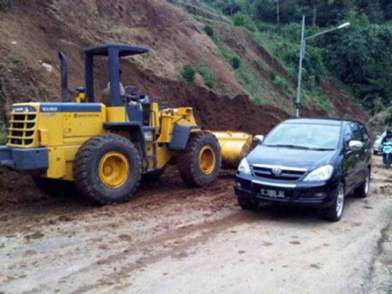 Siagakan Alat Berat, Dishub Riau-Kemen PUPR Sediakan Posko Mudik di Daerah Rawan Bencana