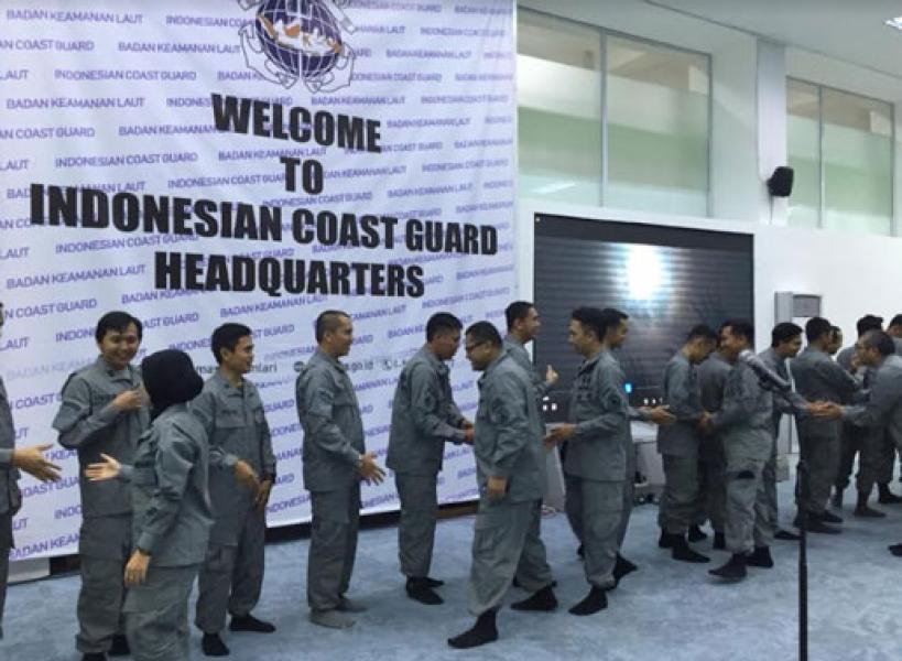 120 Personel Bakamla Dapatkan Kenaikan Pangkat Berkala