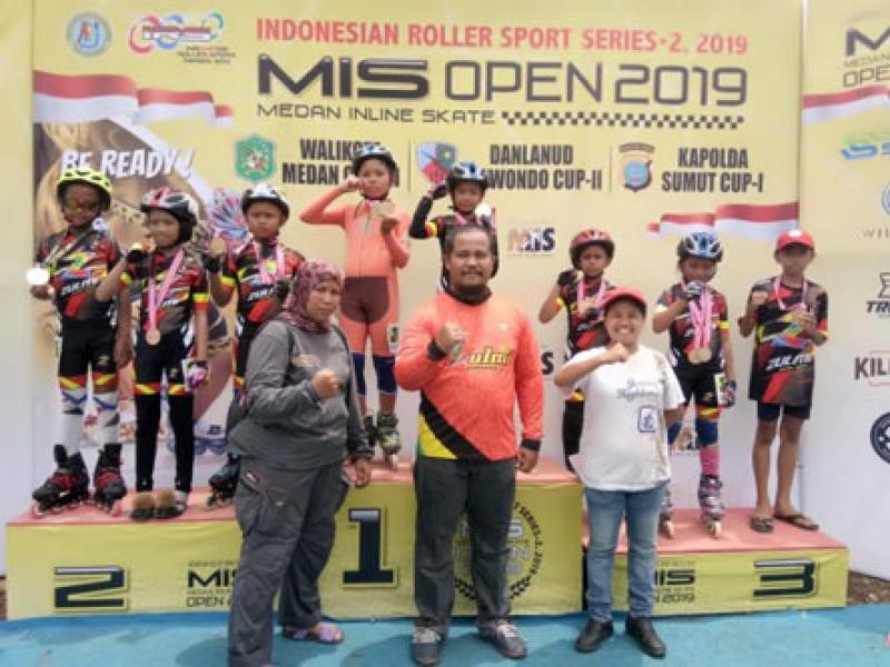 Atlet Sepatu Roda Pekanbaru Raih Penghargaan Tingkat Nasional