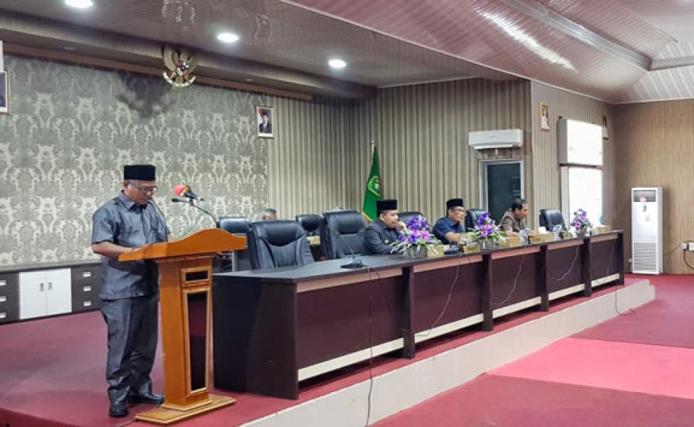 DPRD Meranti Apresiasi LKPJ Bupati Tahun 2018, Khususnya Akuntabilitas Pengelolaan Keuangan Daerah