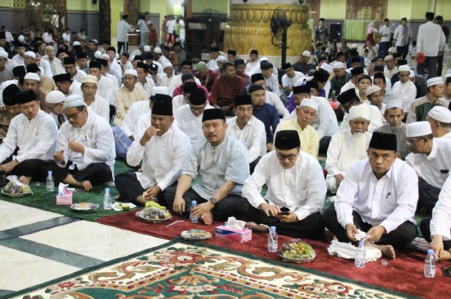 Dandim 0313/KPR hadiri Safari Ramadhan Gubernur Riau di Kabupaten Kampar