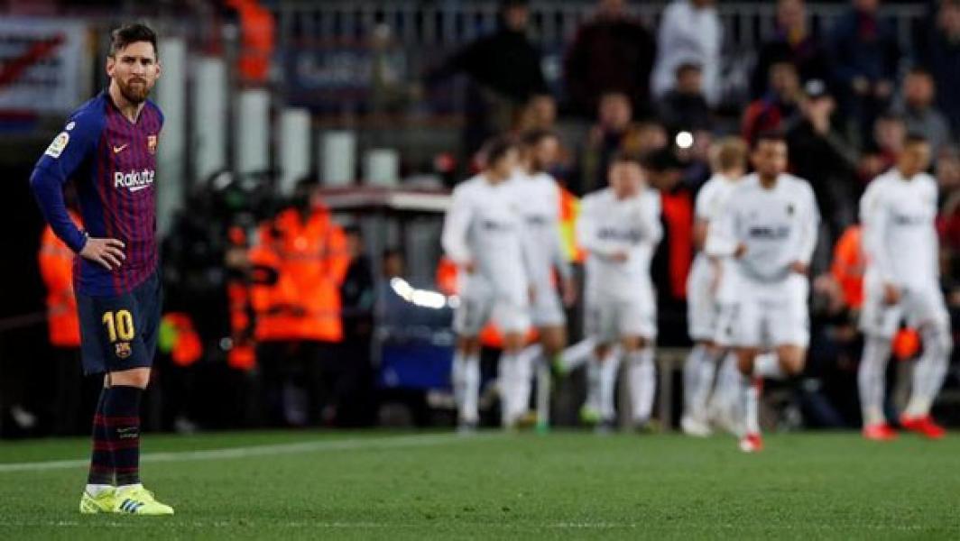Final Copa del Rey: Messi Bikin Pelatih Valencia Pusing
